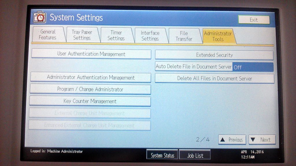user code photocopy ricoh