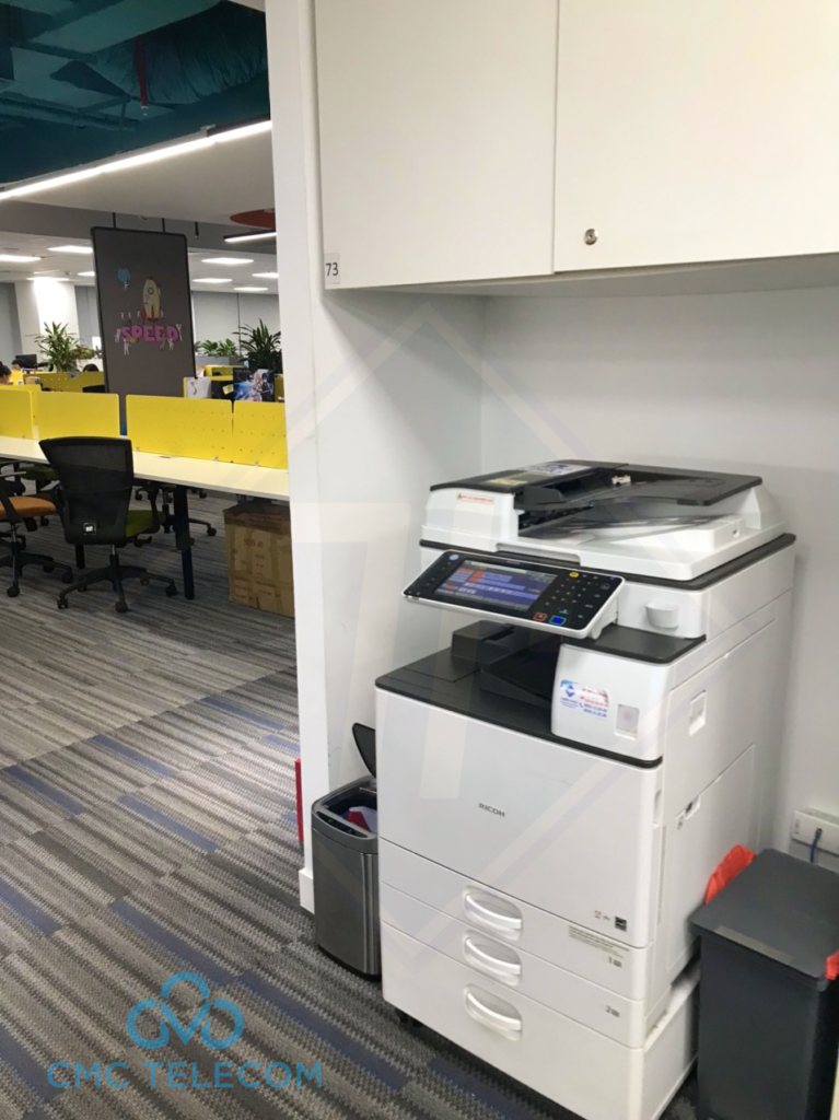 May Ricoh 3554 dat tai CMC chi nhanh quan 7