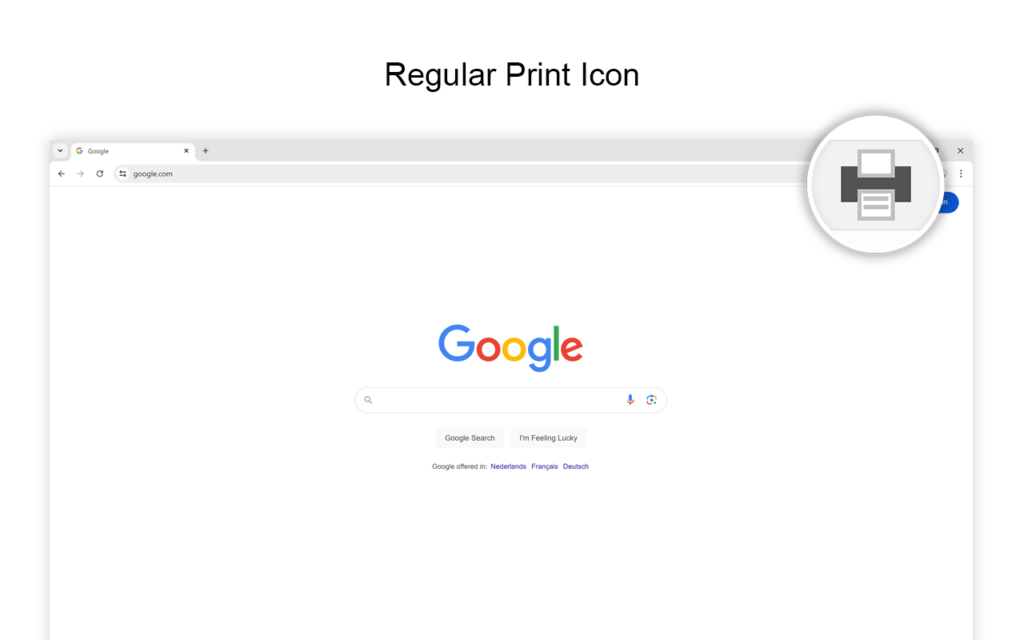 lệnh in file pdf trực tiếp từ trình duyệt web