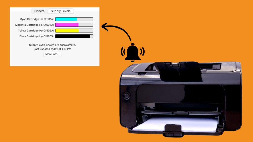 máy in hết mực thì làm sao