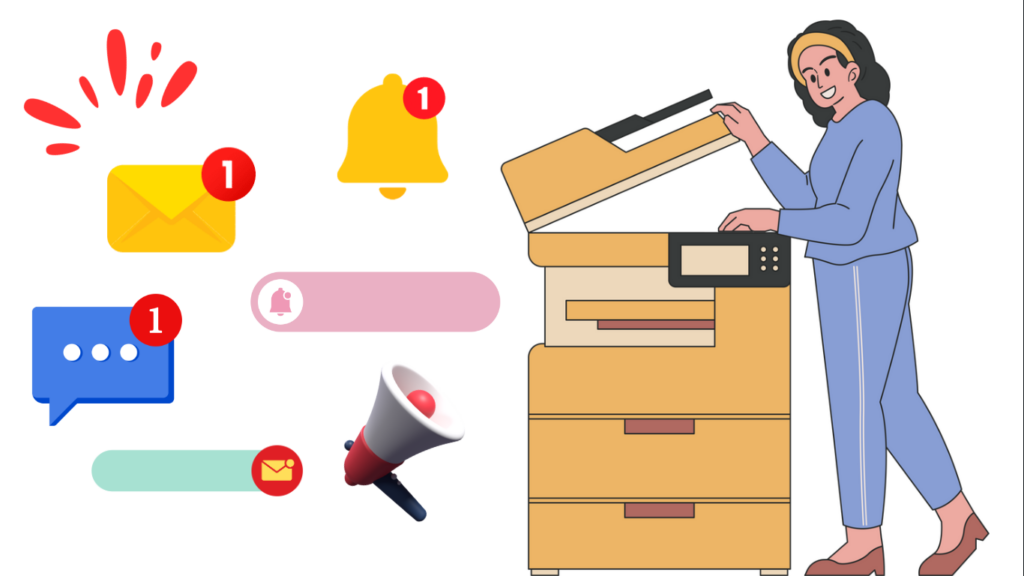 thông báo từ phần mềm quản lý nhân sự