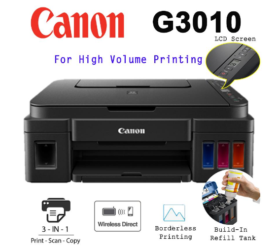 máy in màu Canon PIXMA G3010
