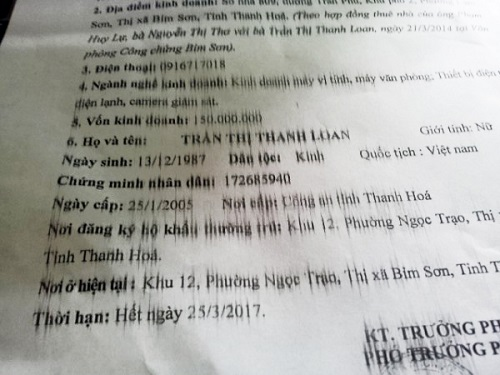 Lem mực, sọc mực gây mất thẩm mỹ trong công việc