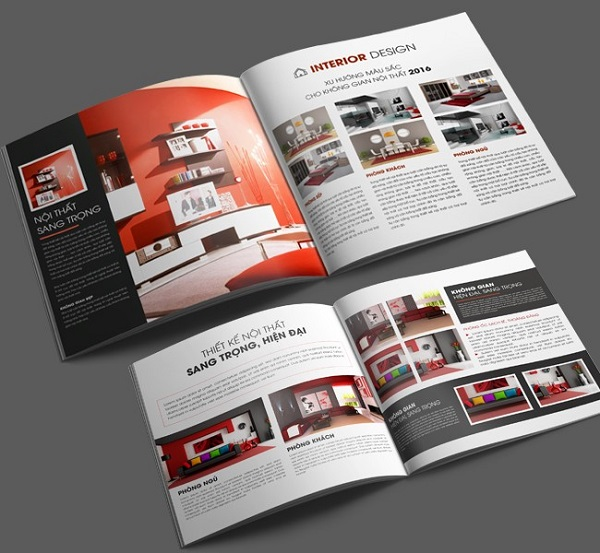 kích thước catalogue vuông
