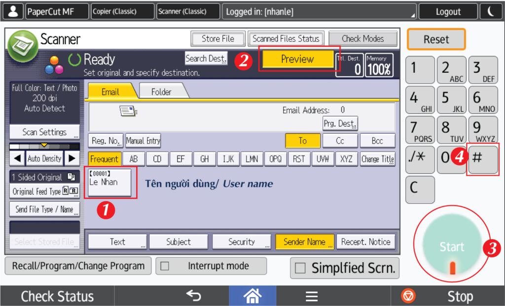 hướng dẫn scan nhiều xấp vào 1 file