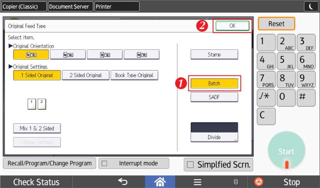 scan nhiều xấp vào 1 file