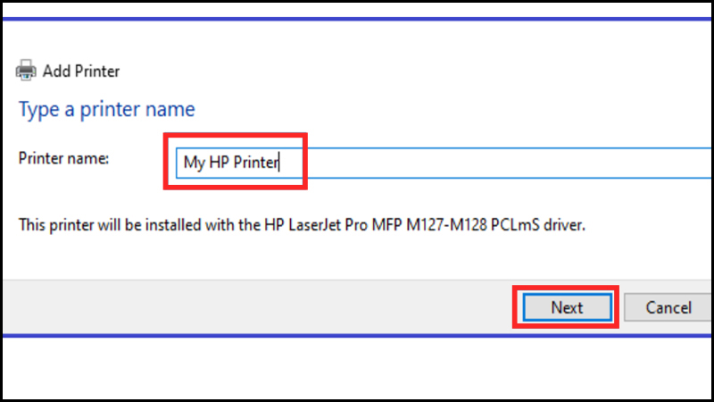 Cài máy in qua địa chỉ IP với máy tính