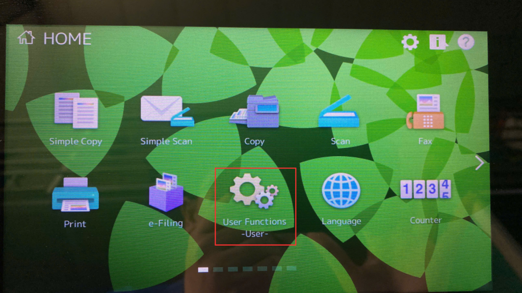 kiểm tra và cài đặt địa chỉ IP của máy in