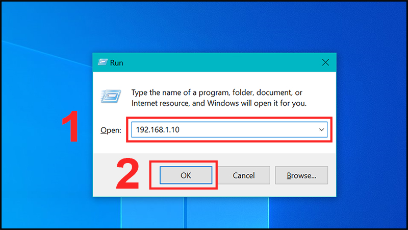 cài máy in qua địa chỉ IP với máy tính Windows thông qua mạng LAN