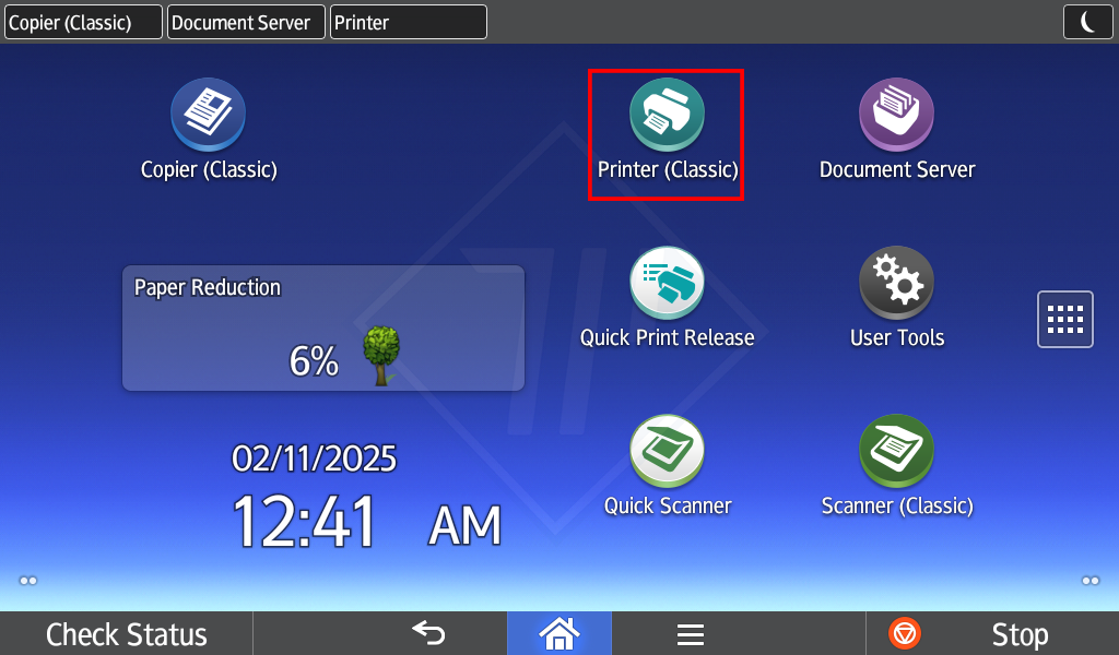 hướng dẫn hủy lệnh in trên máy photocopy ricoh