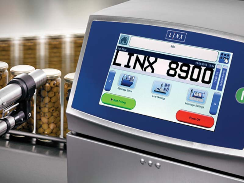 Máy in phun date code Linx 8900