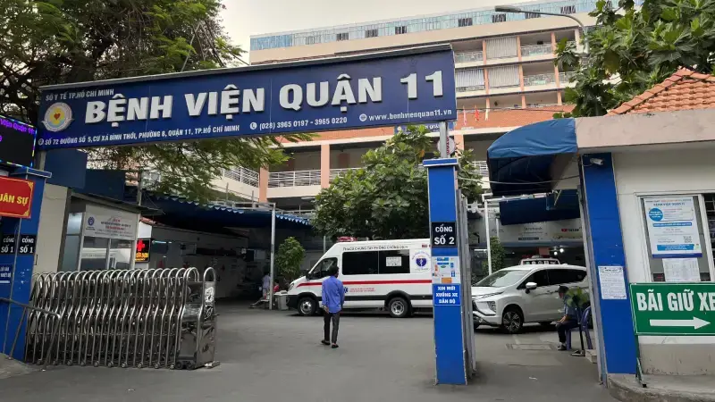 bệnh viện gần đây tại Quận 11