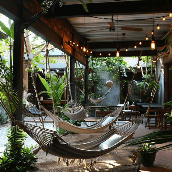 Quán cafe võng gần đây tại quận Bình Tân