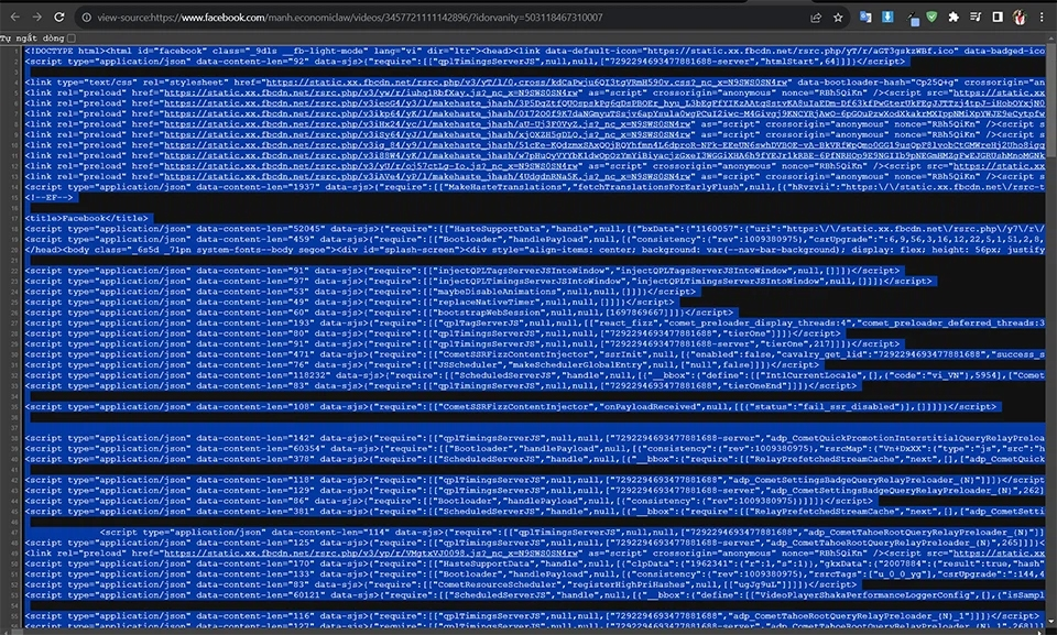 tải video trên facebook về máy tính​