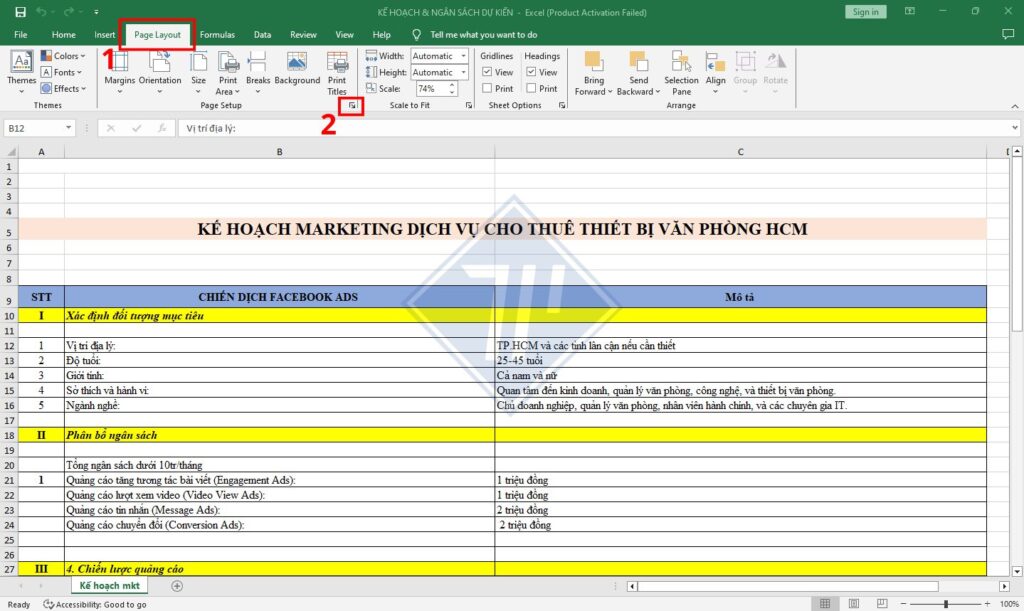 cách in ngang giấy a4