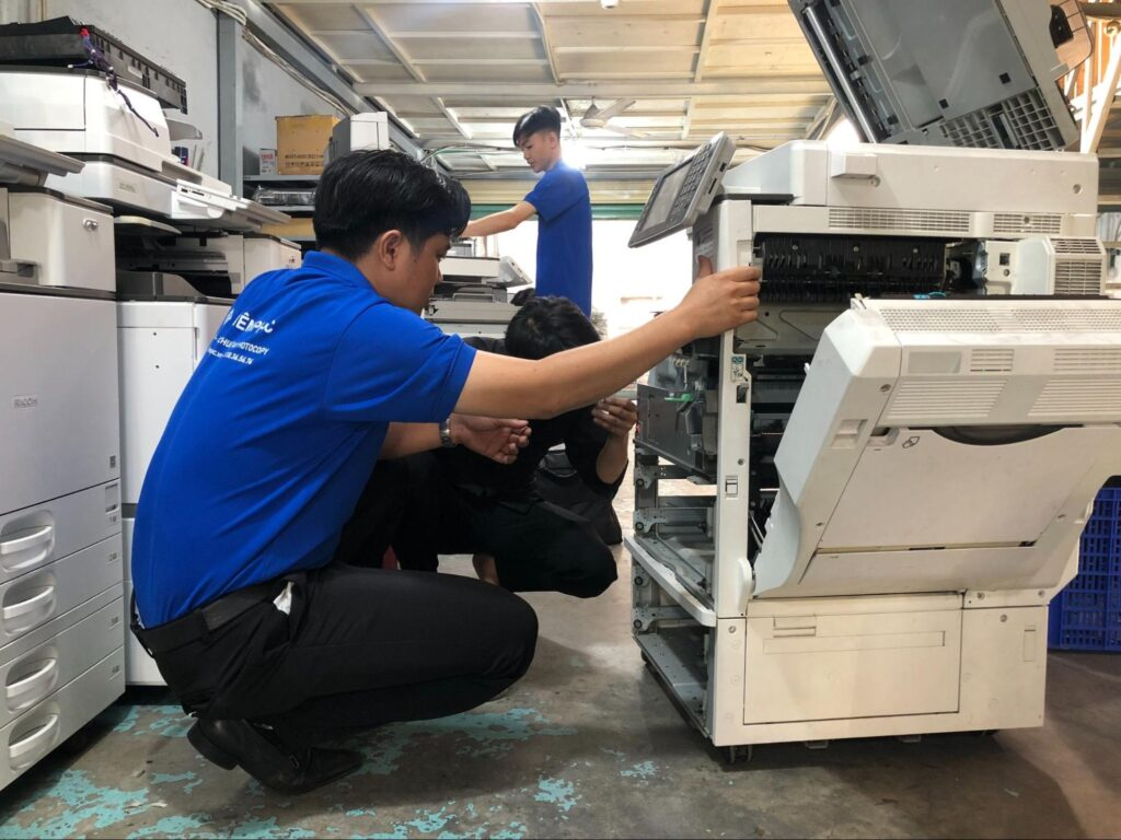 sửa lỗi supply memory error máy photocopy