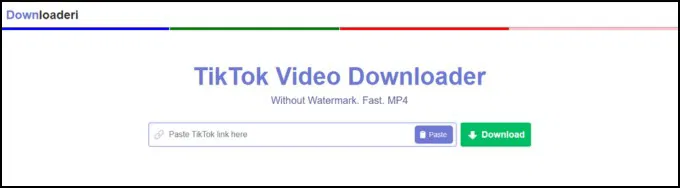 app tải video tiktok không logo​