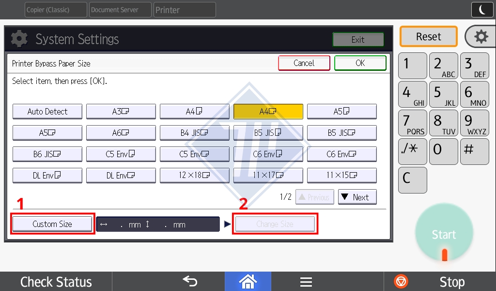 in phong bì bì thư 10