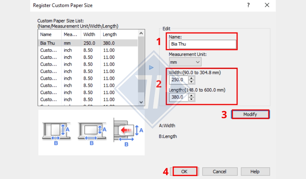 in phong bì bì thư 6