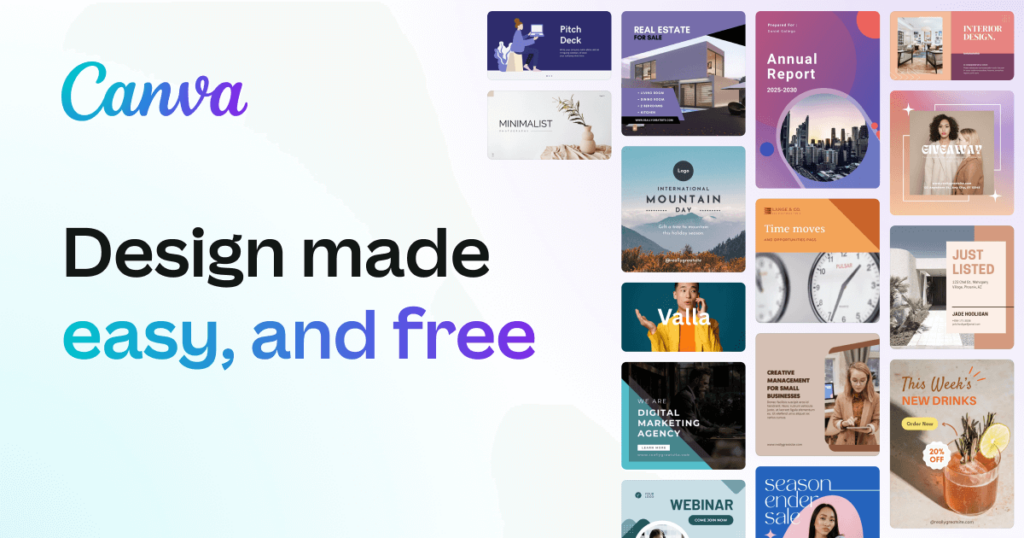 cách làm slide thuyết trình canva
