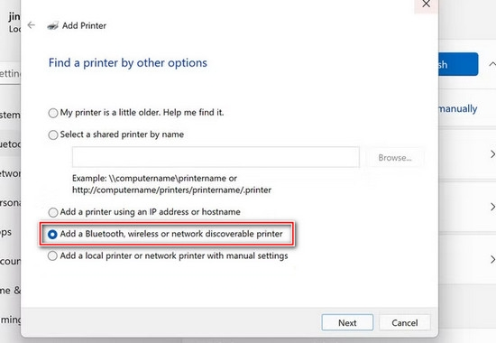 Biến máy in thành không dây bằng cấu hình máy chủ