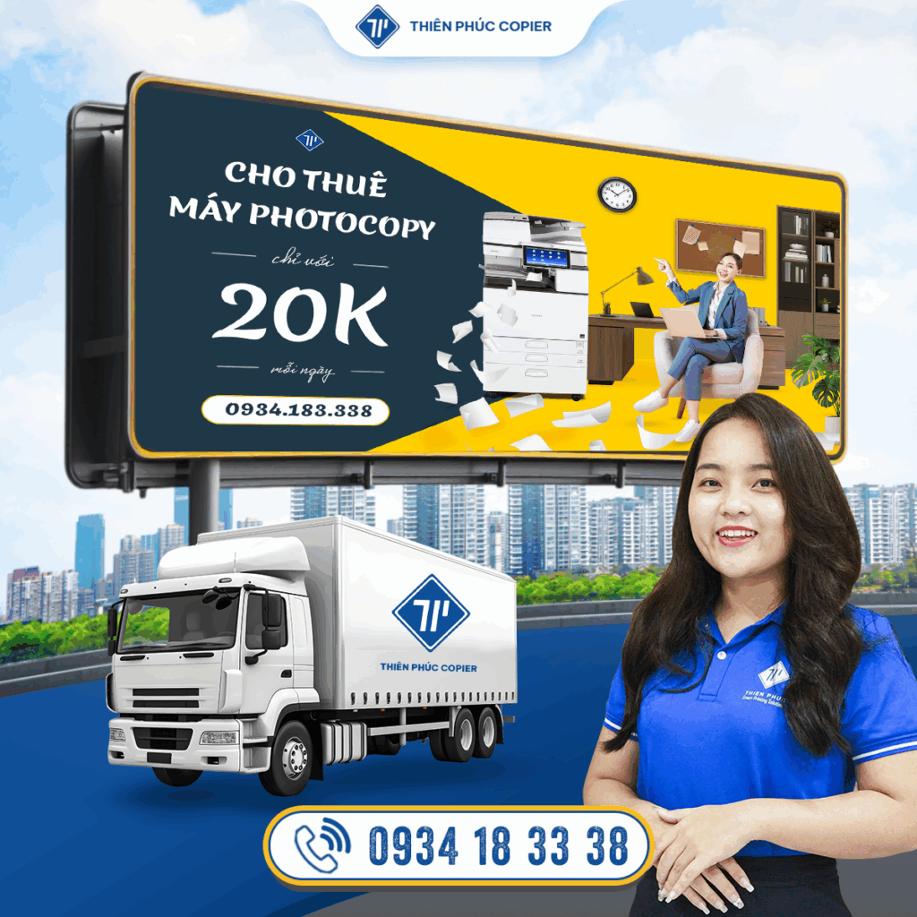 cho thuê máy photocopy tại cần giờ trọn gói
