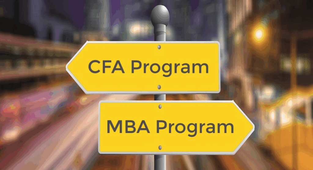 chứng chỉ cfa acca mba hoặc cpa​