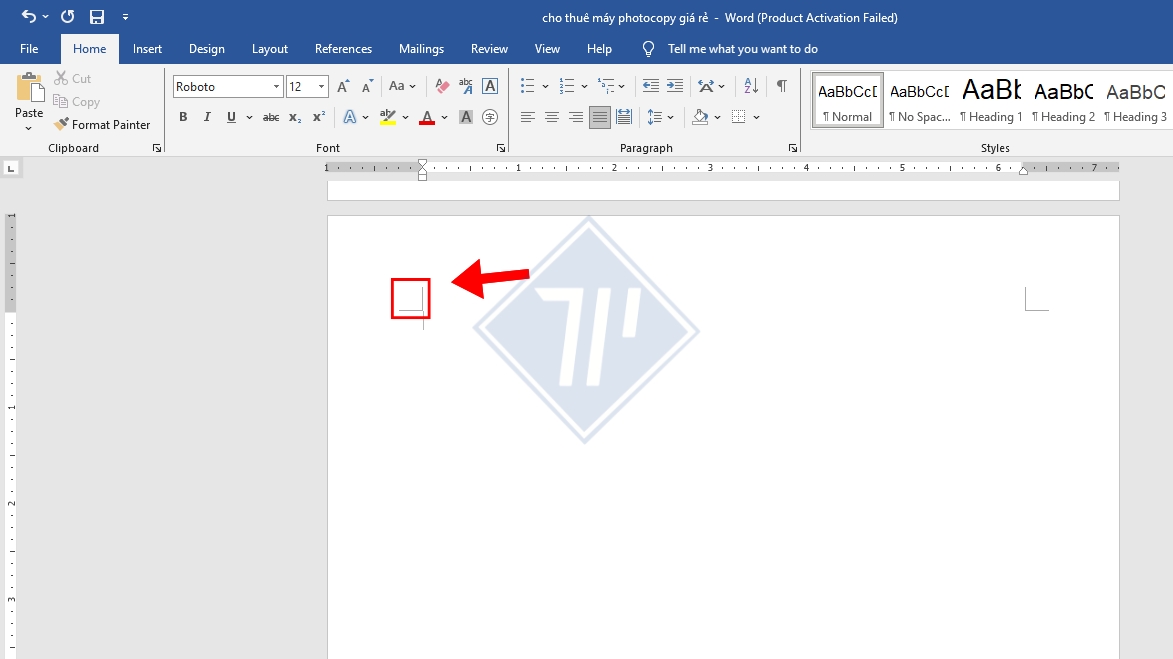 cách xóa trang trong word