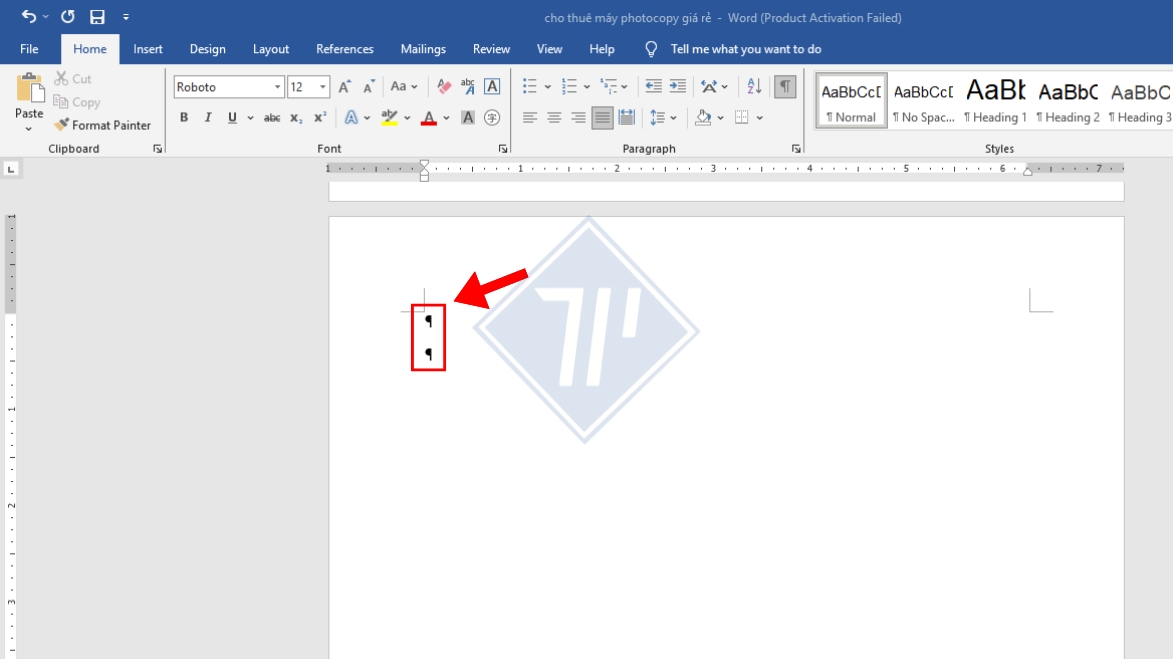 cách xóa 1 trang trong word