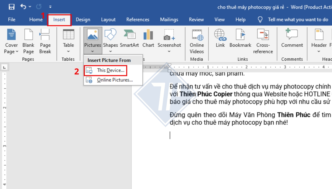 chèn chữ ký vào word