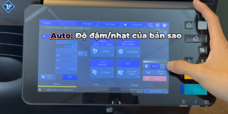 hướng dẫn sử dụng máy photocopy toshiba 10