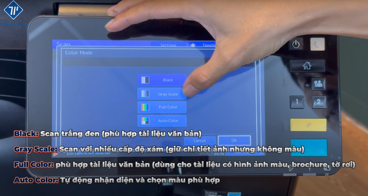 hướng dẫn sử dụng máy photocopy toshiba 16