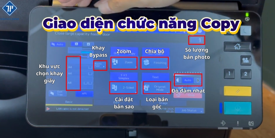 hướng dẫn sử dụng máy photocopy toshiba 3