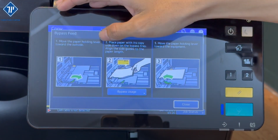 hướng dẫn sử dụng máy photocopy toshiba 5