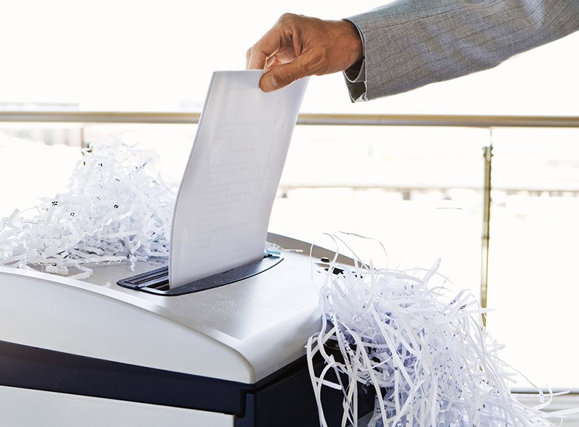 máy hủy giấy