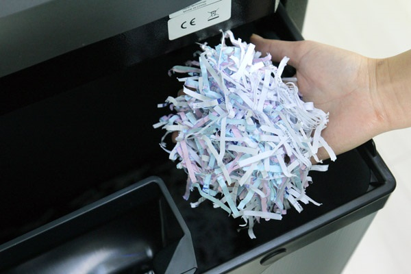 máy hủy giấy dạng sợi