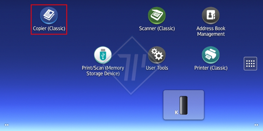 photo mixed sizes trên máy photo