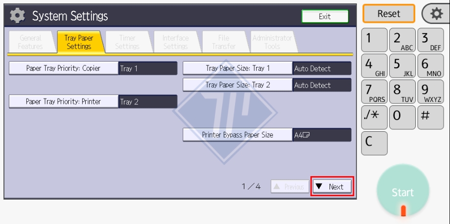 hướng dẫn photo mixed sizes trên máy photo