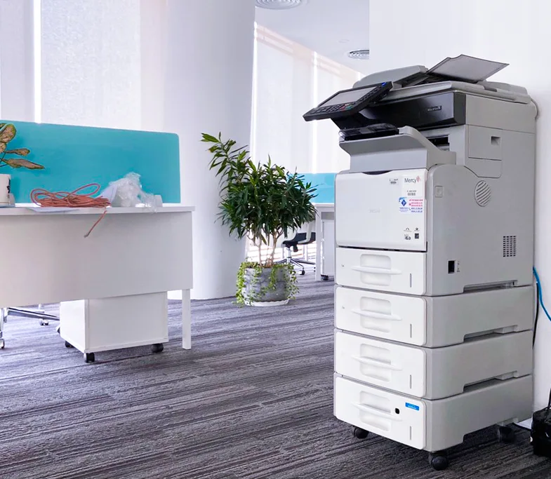 thay đổi khổ giấy trên máy photo ricoh