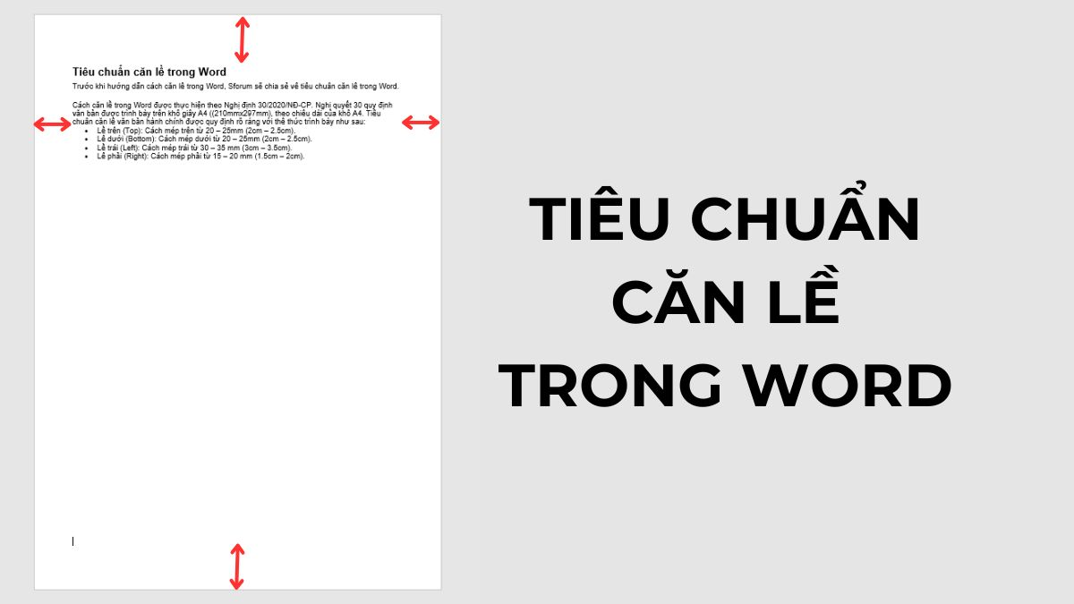 cách căn lề trong word