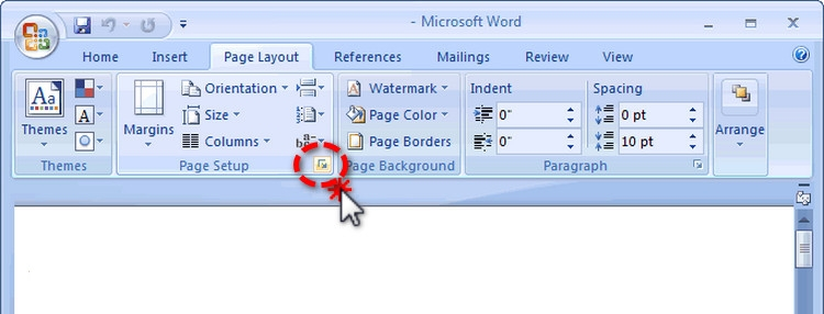 cách căn chỉnh lề trong word