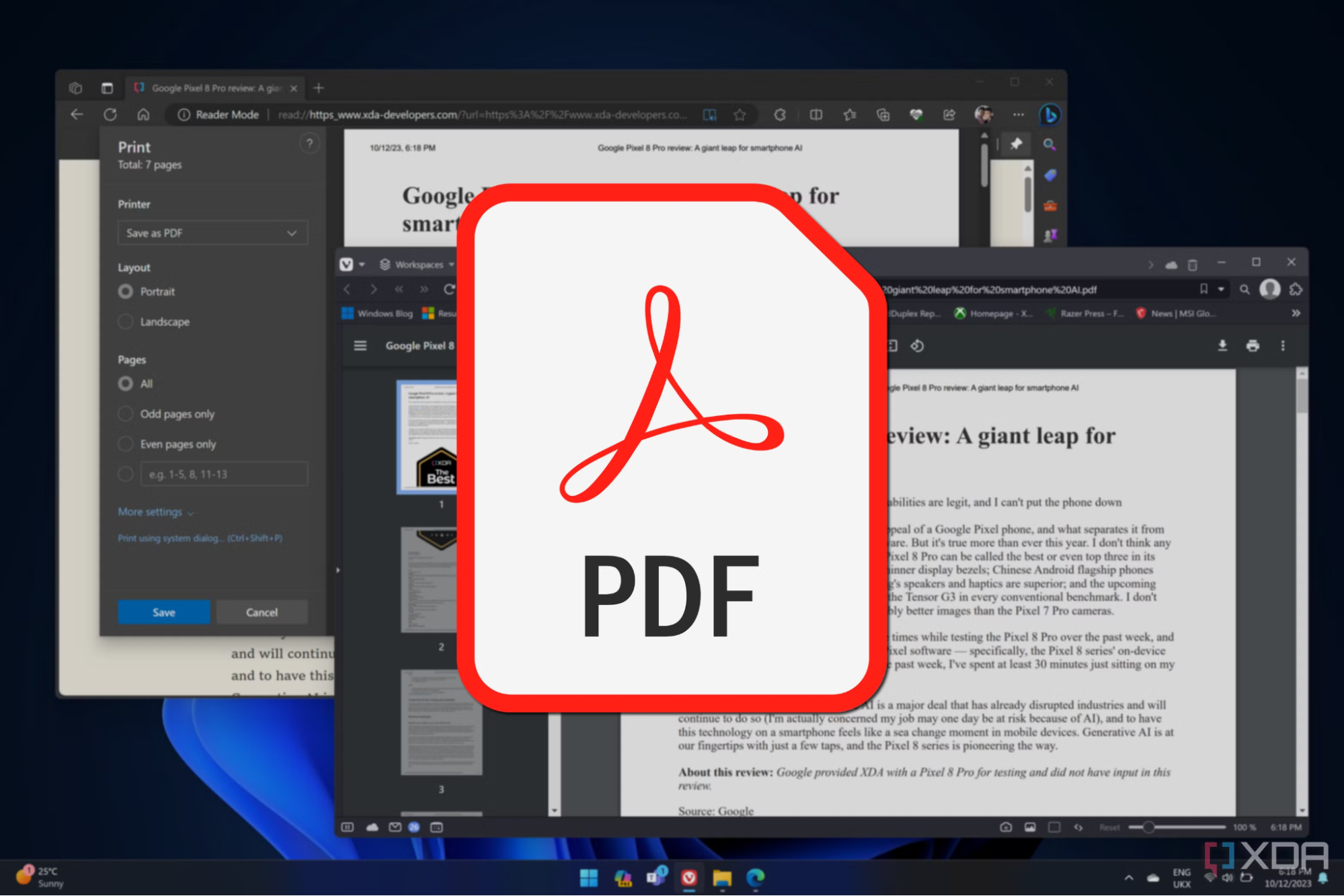 cách in nhiều file pdf​