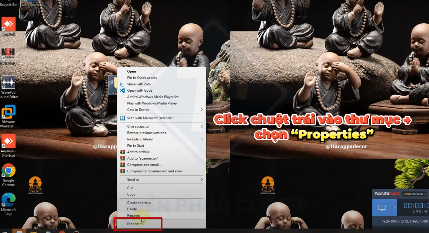 cài scan folder máy photo konica 3