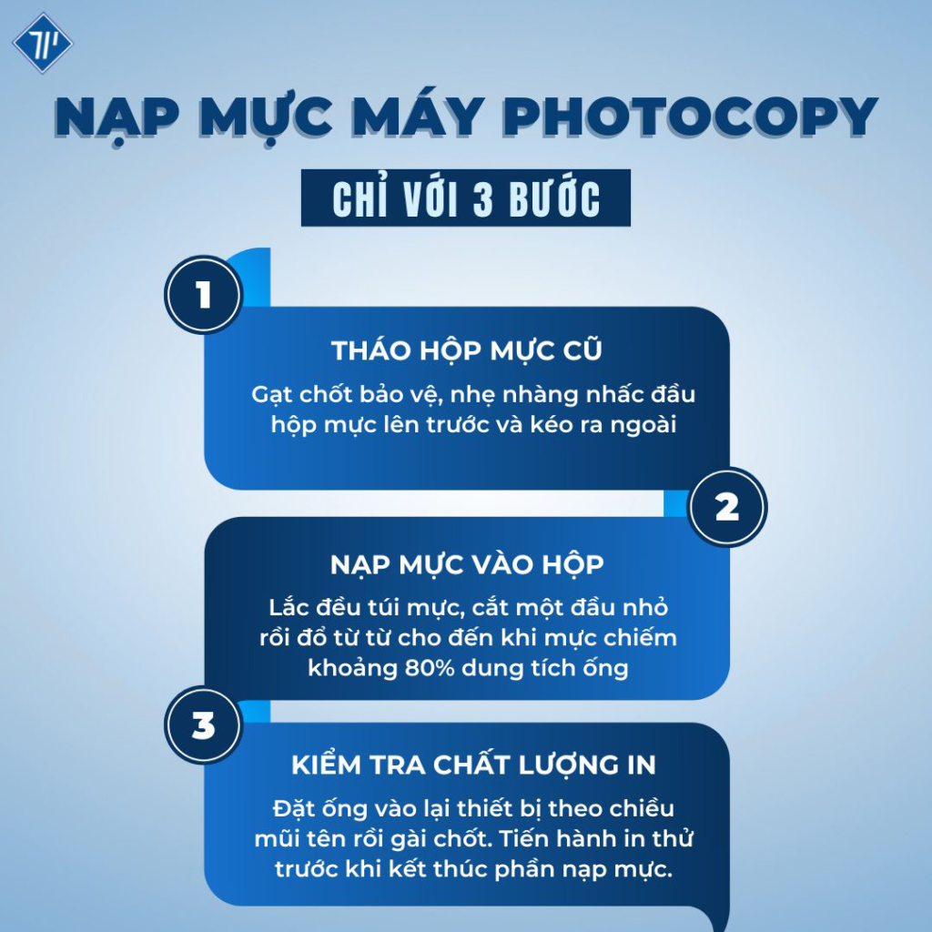 máy in nhận lệnh nhưng không in được