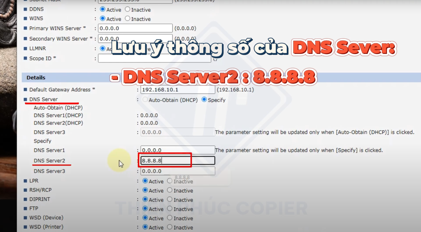 cách cài scan email máy photocopy ricoh