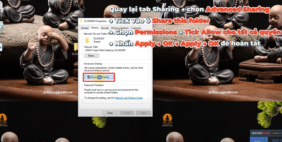 cài scan folder máy photo ricoh 3