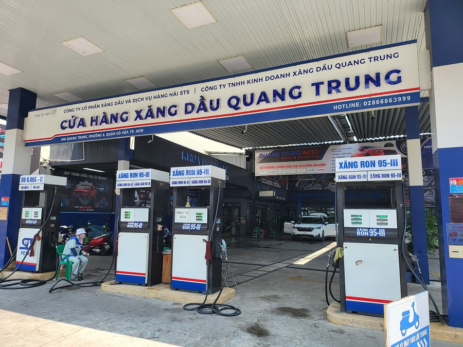 cây xăng gần đây