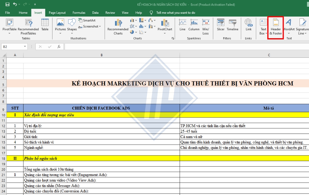 hướng dẫn cách chèn file ảnh vào excel