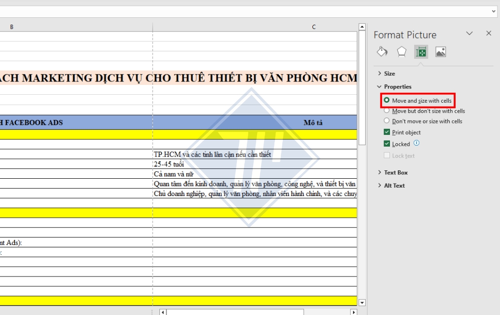 hướng dẫn cách chèn ảnh vào excel nhanh nhất