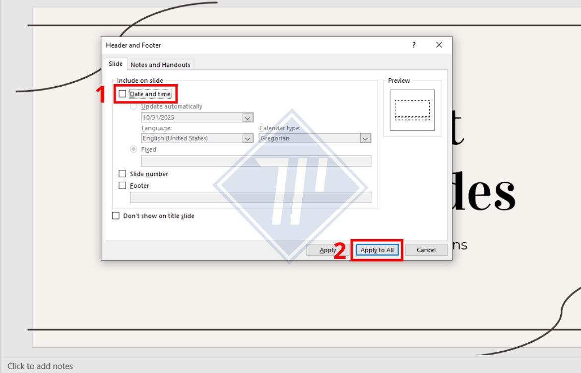 cách in nhiều slide trên 1 trang trong powerpoint 2010